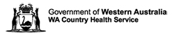 WA country health service logo